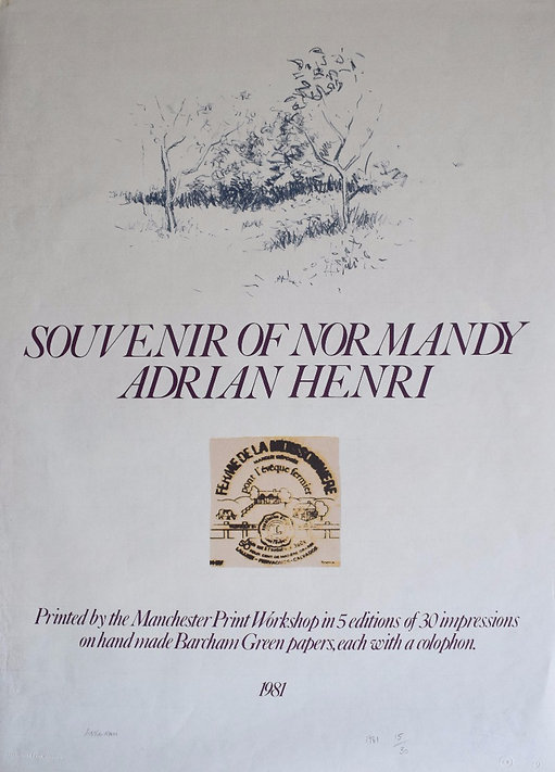 Adrian Henri Prints